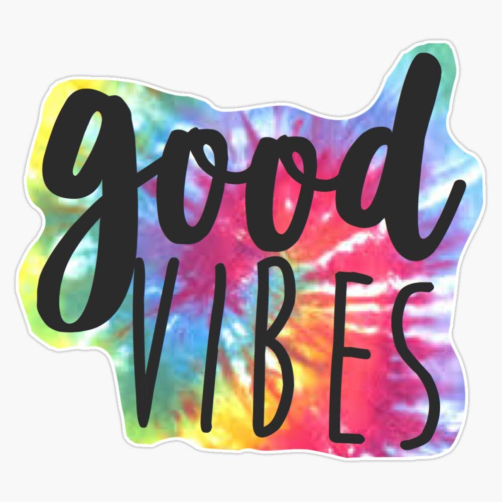 Good Vibes Sticker Decal Vinyl Bumper Stickers Waterproof 5"