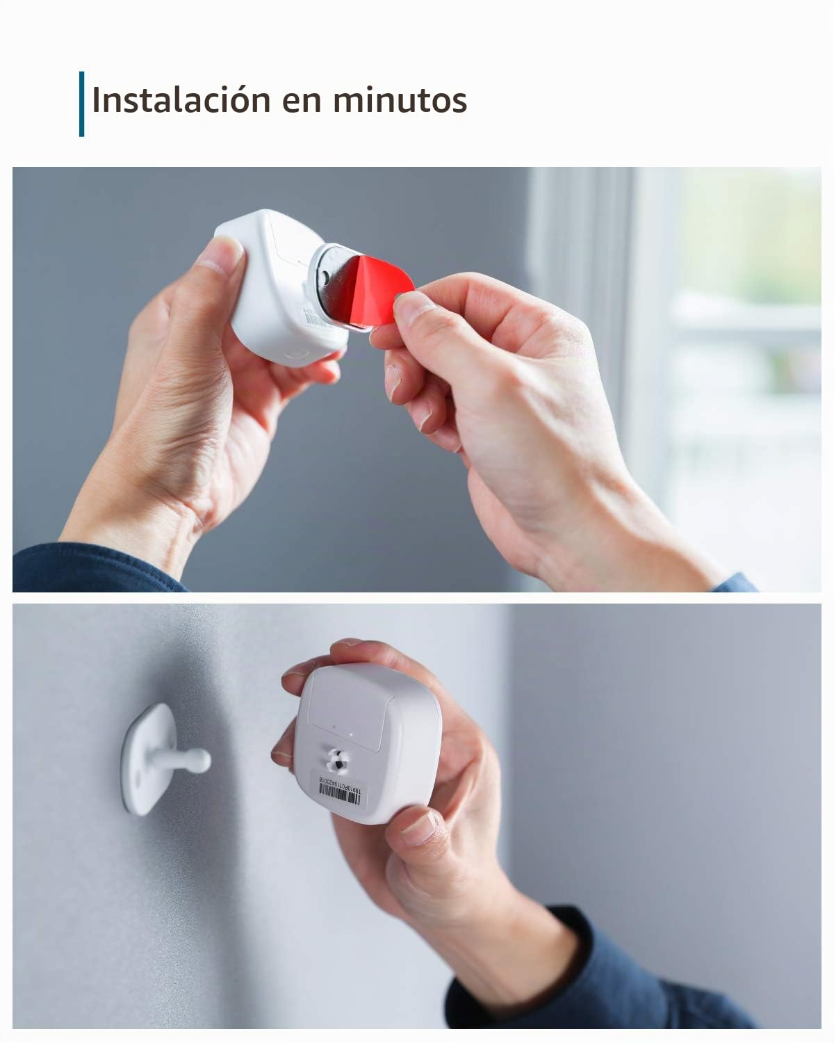 Sensor de Movimiento, eufy Security Home Alarm System Motion Detector, 100° Campo de visión, 9m de Alcance, 2 años de duración de la batería, sensibilidad Ajustable (Requiere HomeBase)