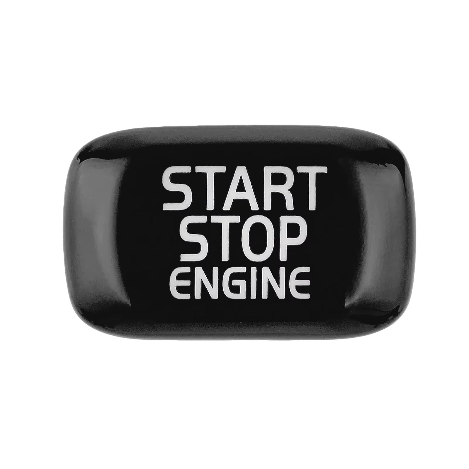 Button Trim Compatible with Volvo V40 V60 S60 S60L XC60 S80L 2014 2015 Car Engine Start Button Cover(Bright Black)