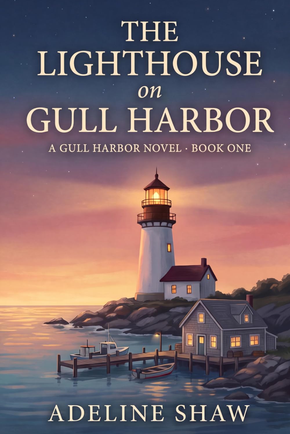 The Lighthouse on Gull Harbor: A Sweet Small-Town Coastal Romance: 1