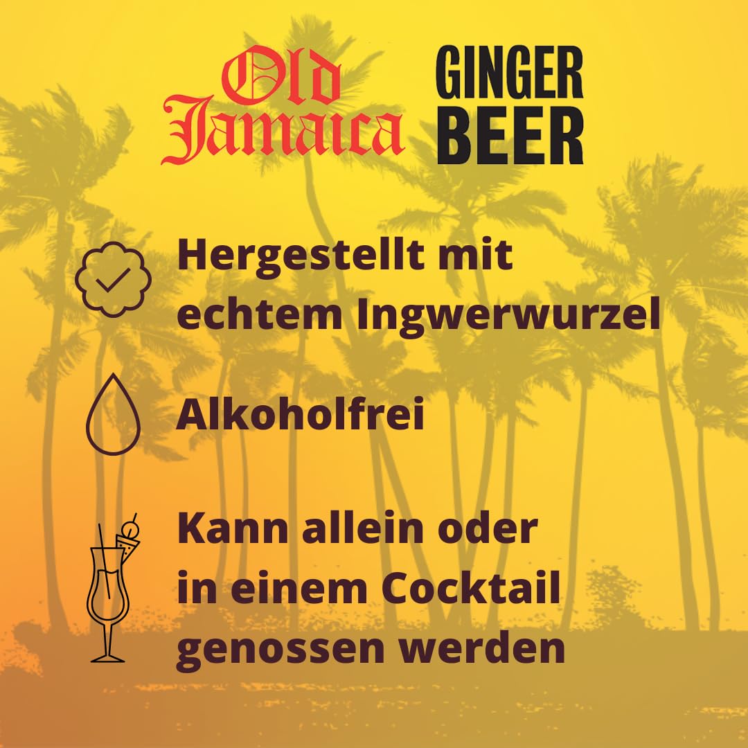 OLD JAMAICA Ingwer Bier Multipack 24 x 330 ml