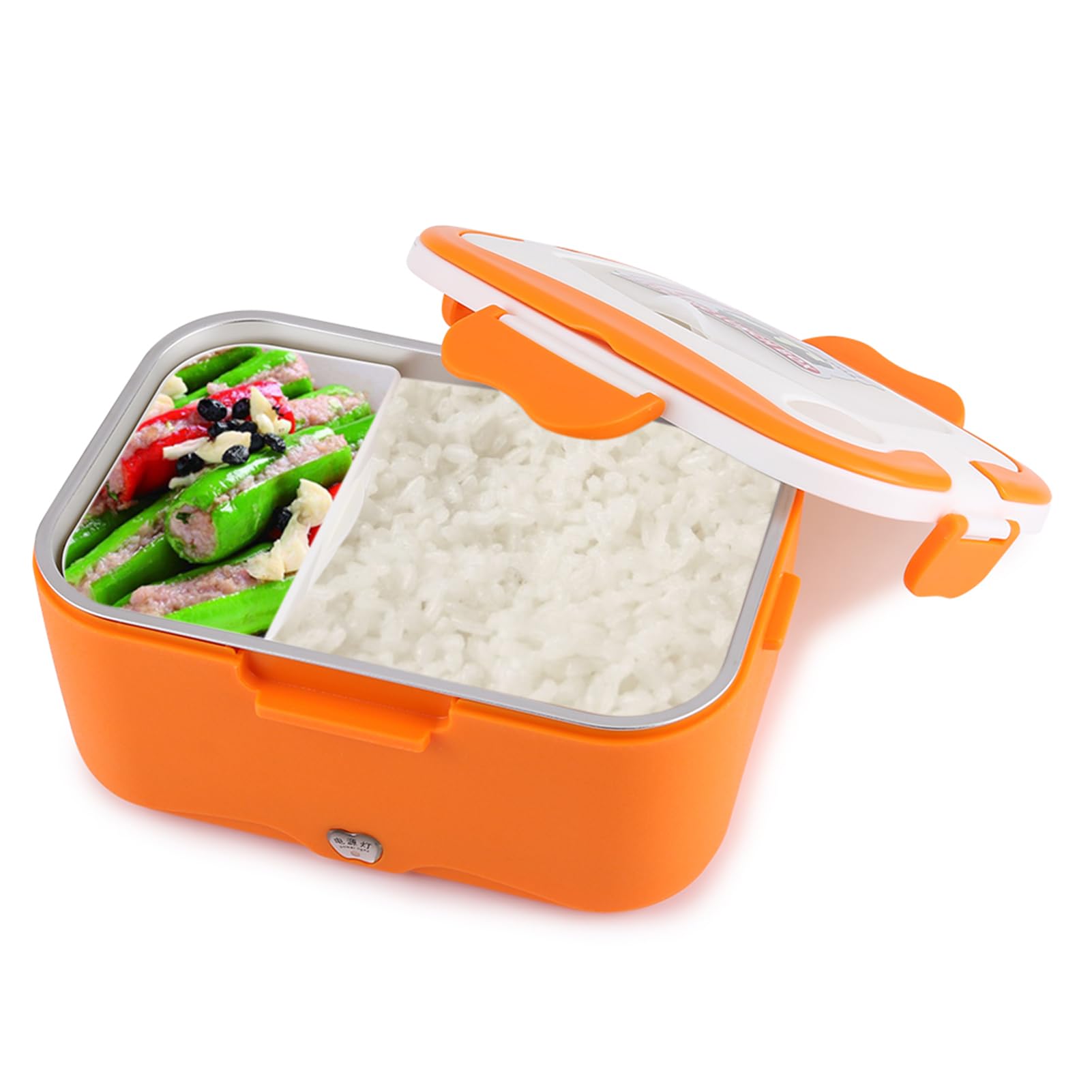 Izolowane pudełko na lunch dla dorosłych, pudełko na żywność ze stali nierdzewnej z podwójnymi uchwytami, szczelne pudełko do biura, szkoły, podróży, w zestawie (24 V)