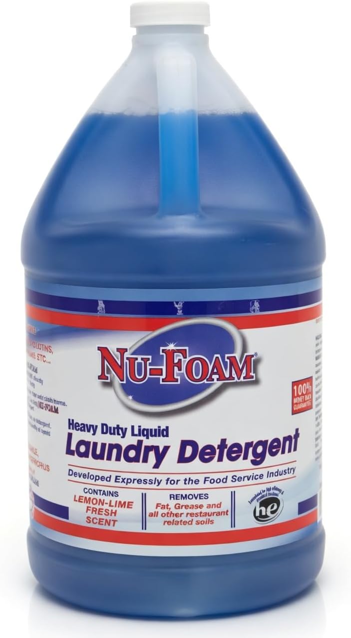 Nu-Foam Heavy Duty Liquid Laundry Detergent - 1 Gallon