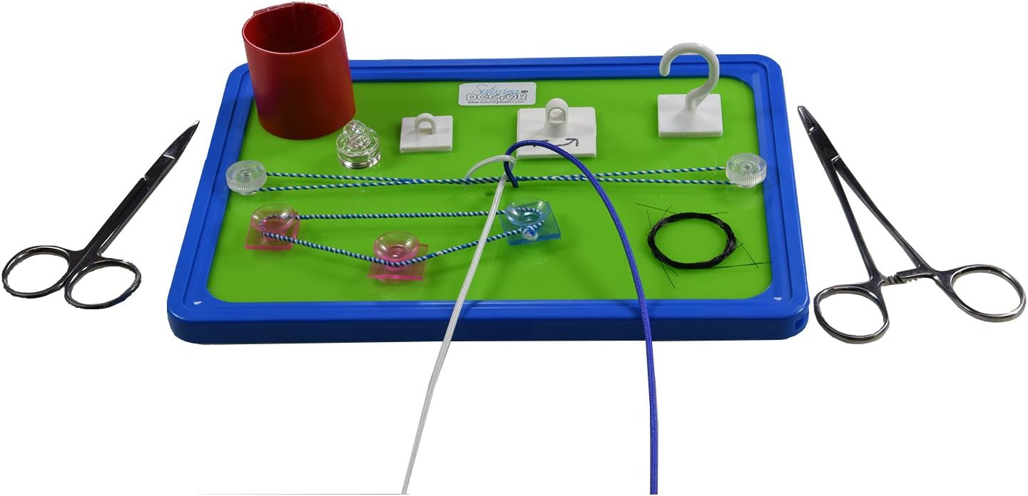 Suture Knot Trainer - Surgical Knot Tying Practice Board Made in UK - Limited Edition - Advanced Techniques