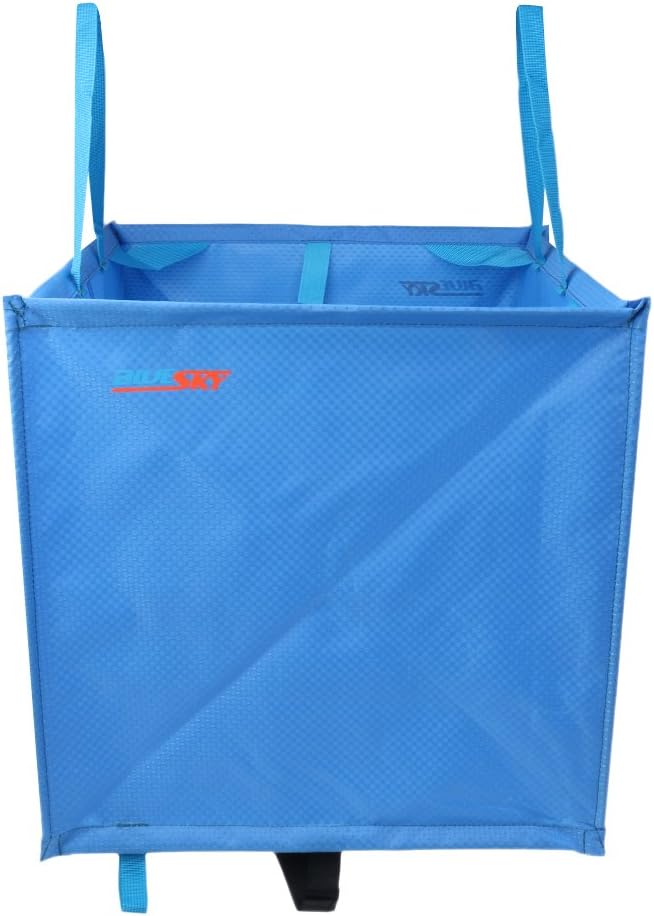 MonkeyJack Professional Foldable 15.8" Triangle Arborist Tree Surgery Throw Line Throw Weight Bag Storage Cube Clothing Accessories Holder Case Blue/Green - Blue : Sports & Outdoors