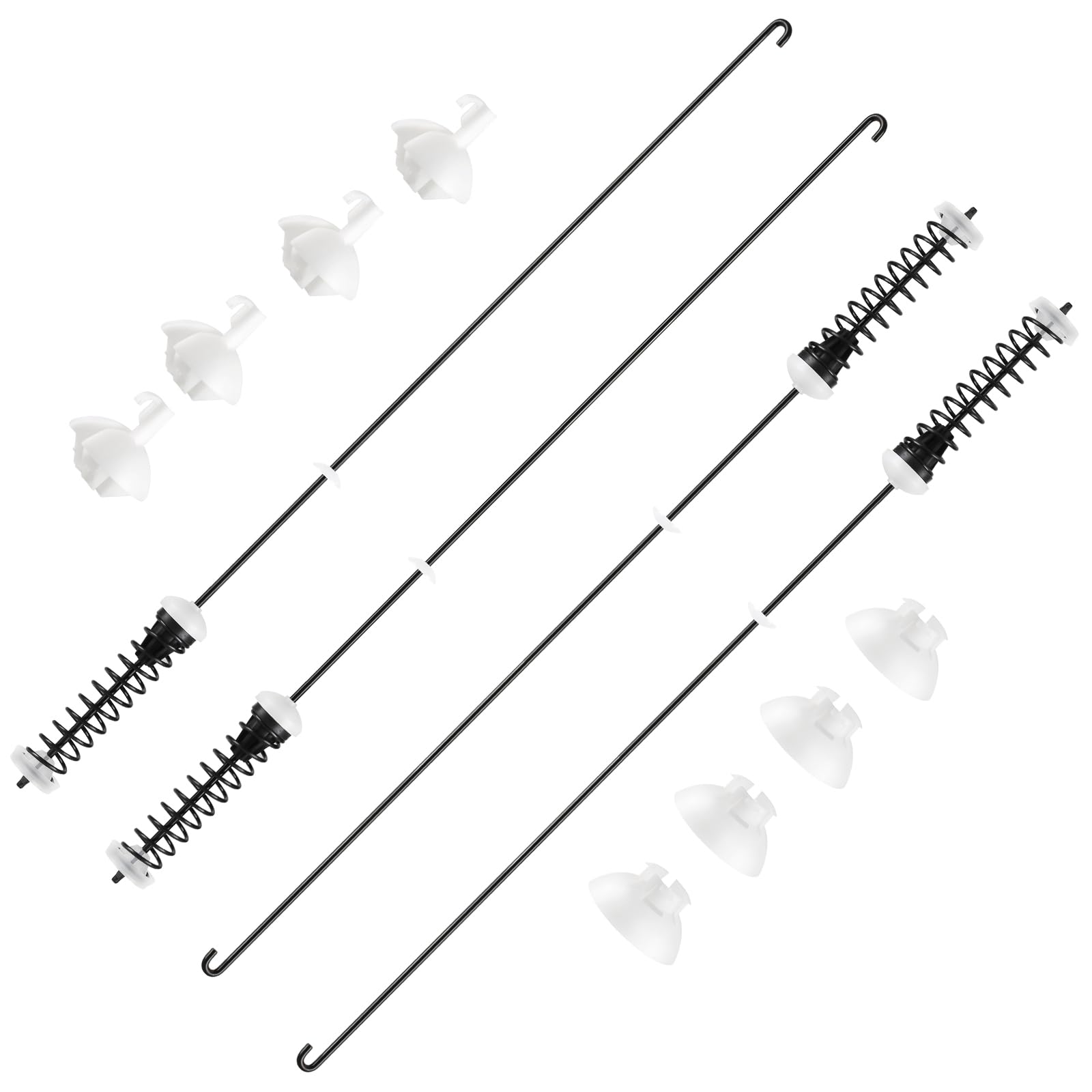 Salugre Upgrade W11217817 Washer Suspension Rods Kit 4pcs - parts washers | Mubboo