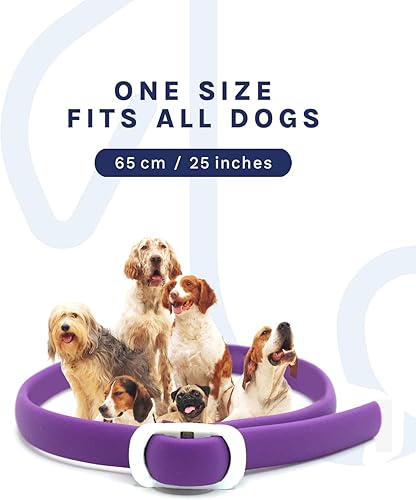 Miniatura 5 de MerryMilo Collar calmante para perros collar calmante de feromonas naturales para perro alivio de la ansiedad por separación para perros collar