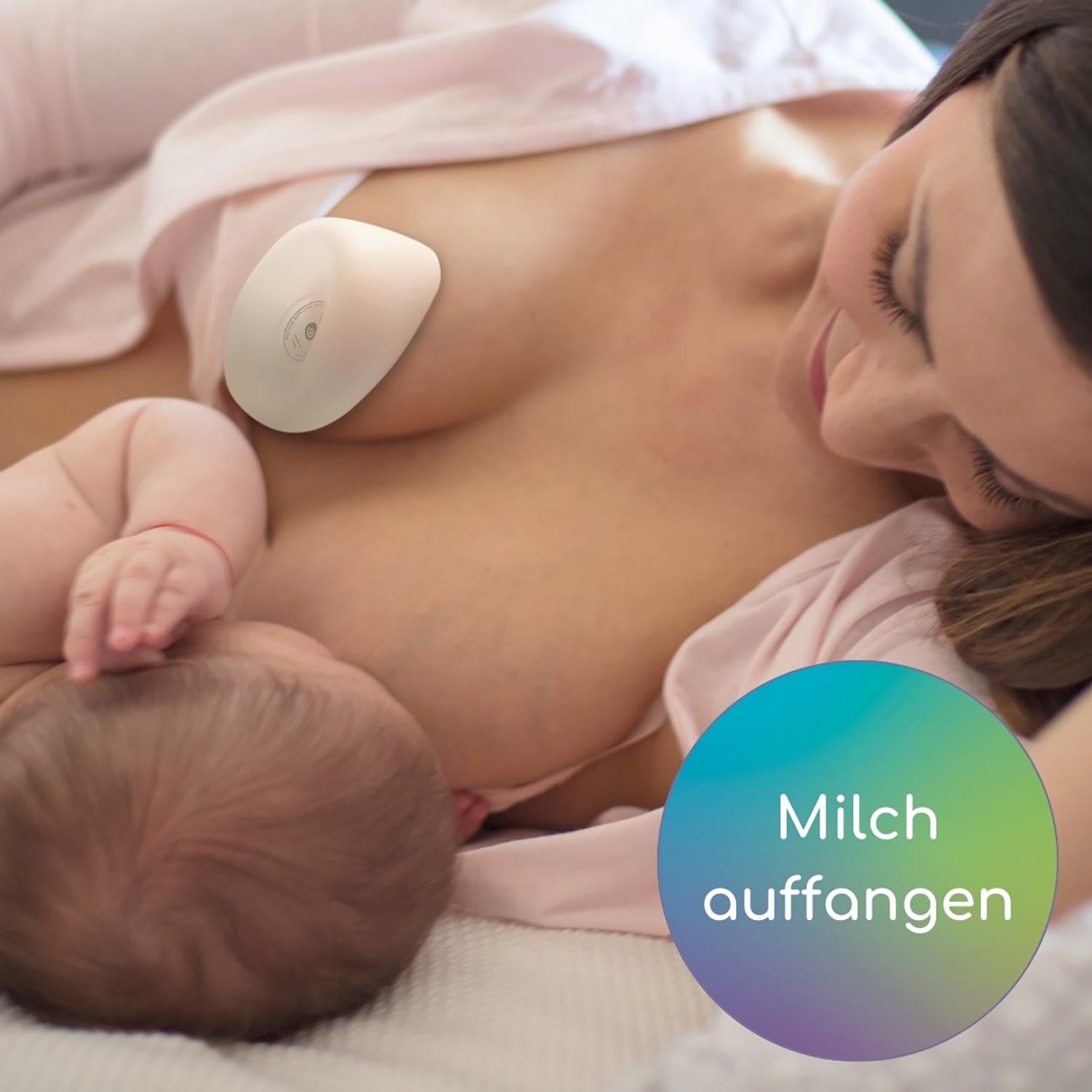 Ardo kindestCup 3 in1 Muttermilch Auffangschale & Stillbecher, Muttermilch auffangen und direkt füttern, selbsthaftend, ideal auch für Handentleerung, Milchauffangschale Milchauffänger