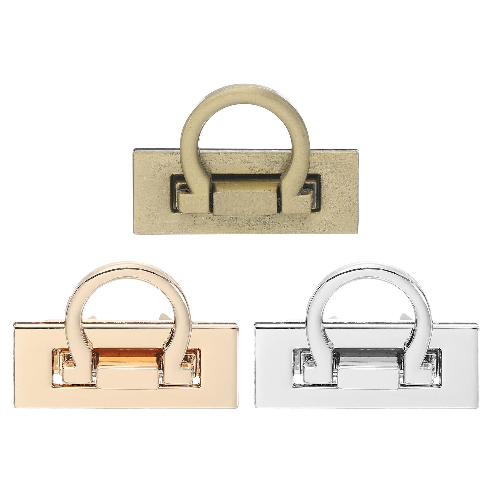 Fermoirs rotatifs pour sacs en cuir pour remplacer un fermoir