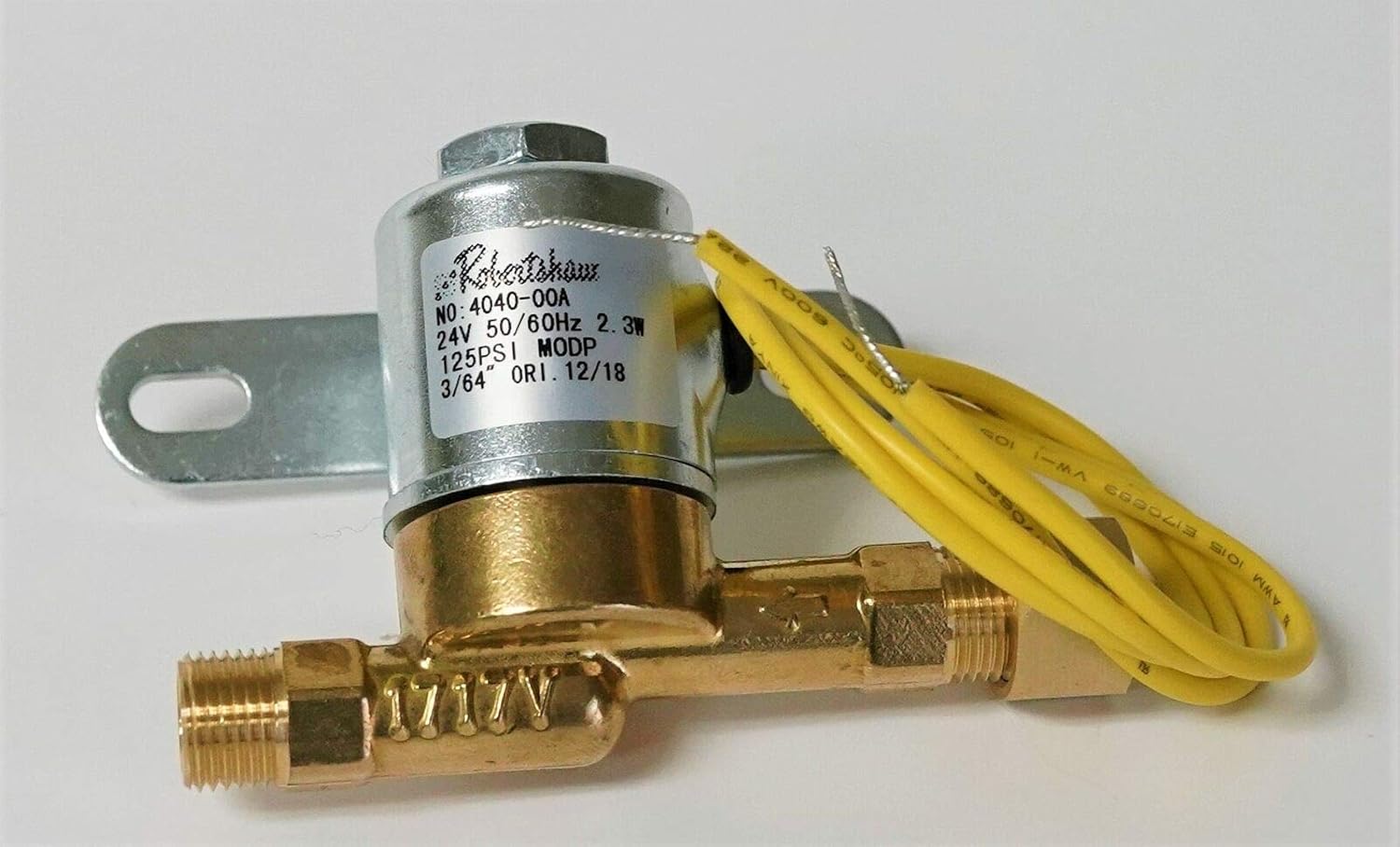 Robertshaw 4040-001 24V Humidifier Solenoid Valve for Aprilaire 4040 and Lennox 52P90