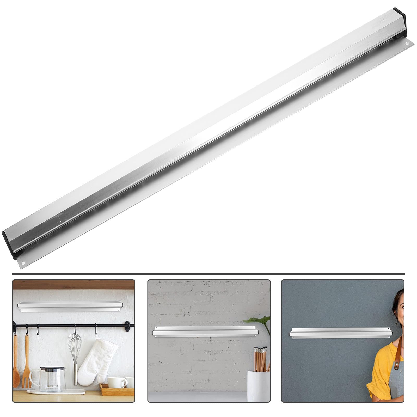 2 Piezas Soporte para Pedidos de Cocina de Restaurante en Aluminio