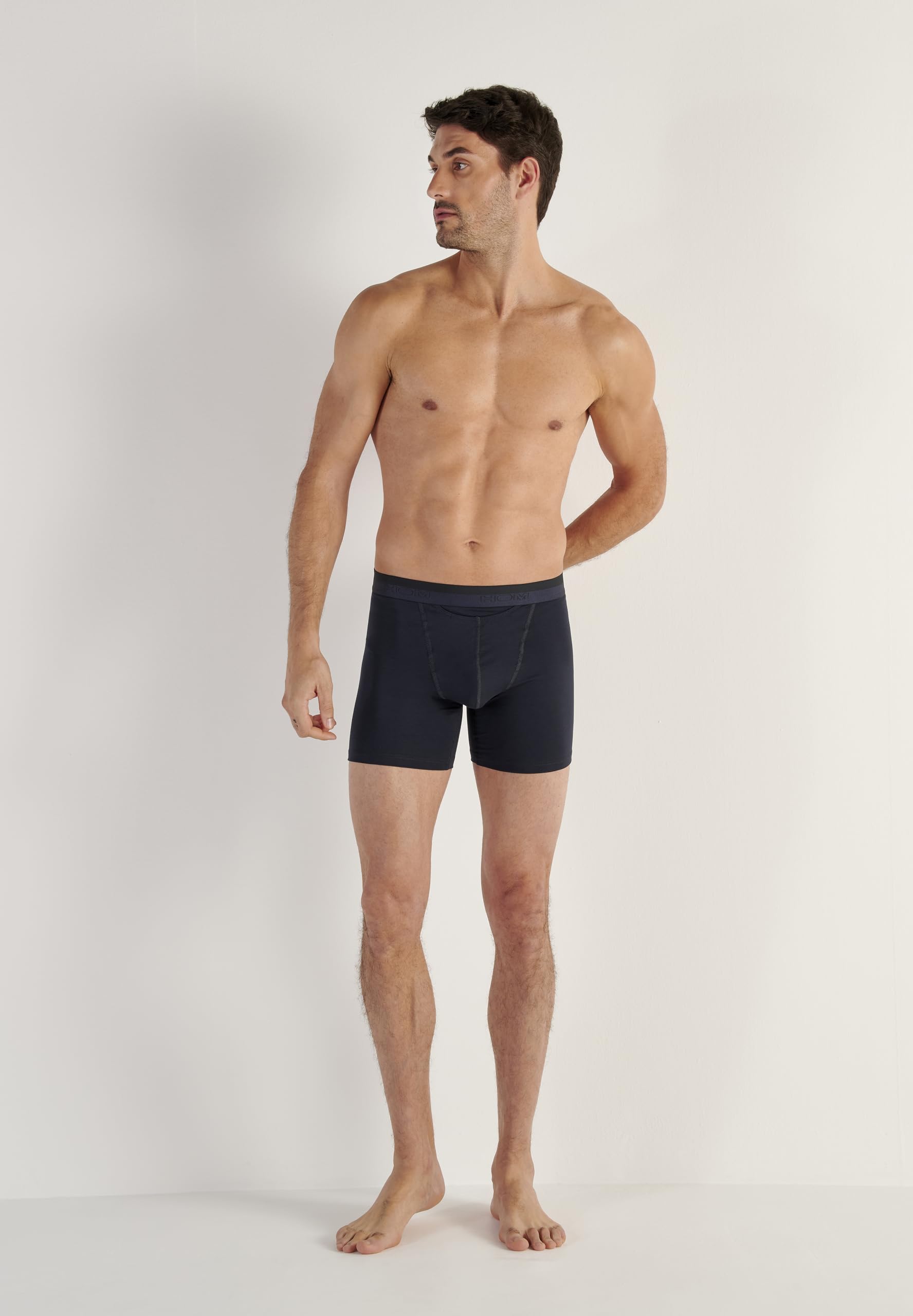 Hom Boxer Long HO1 Modal (Blanc)