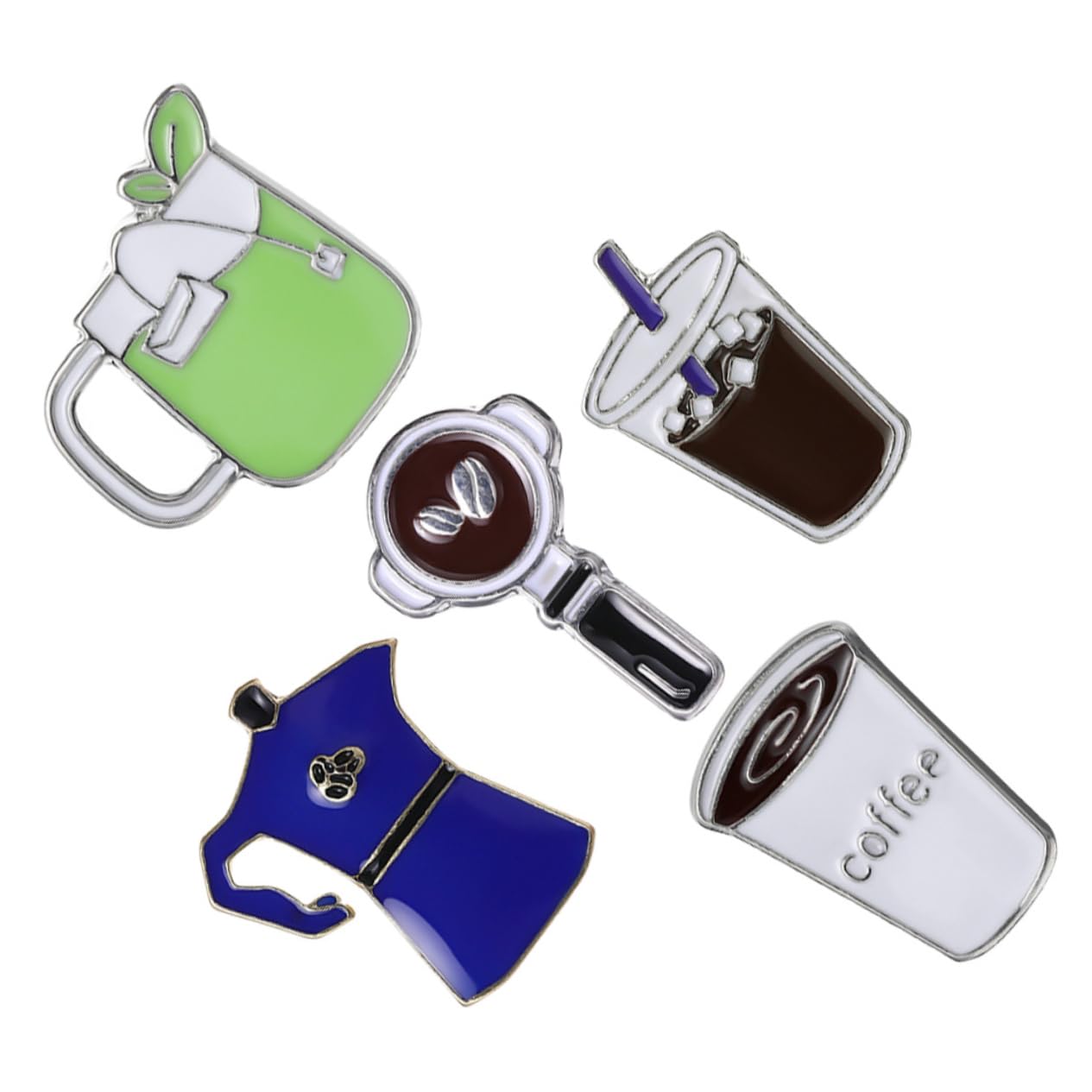 Beavorty Broches De Café De Accesorios Decorativos Y Sombreros Único