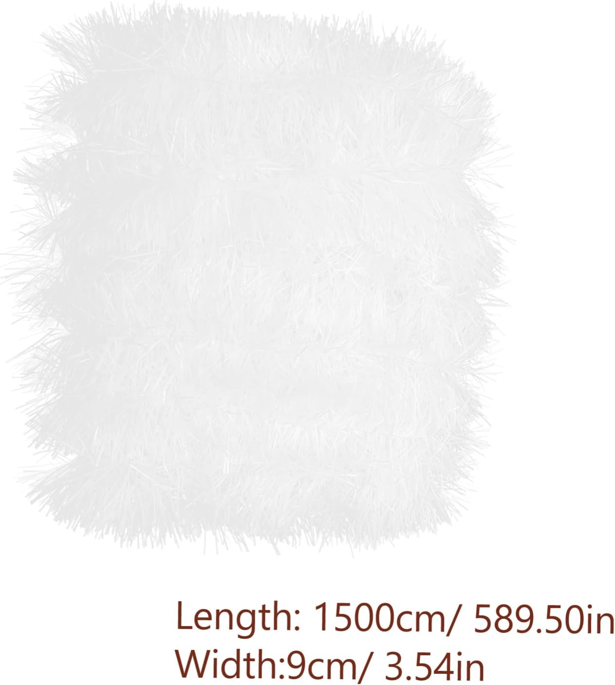 COLLBATH Xmas Artificial Rattan Garland Decorative String for Wreath Wall and Door Decor for Parties and Celebrations