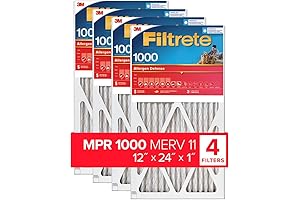 Filtrete 12 x 24 x 1 Air Filters for Home