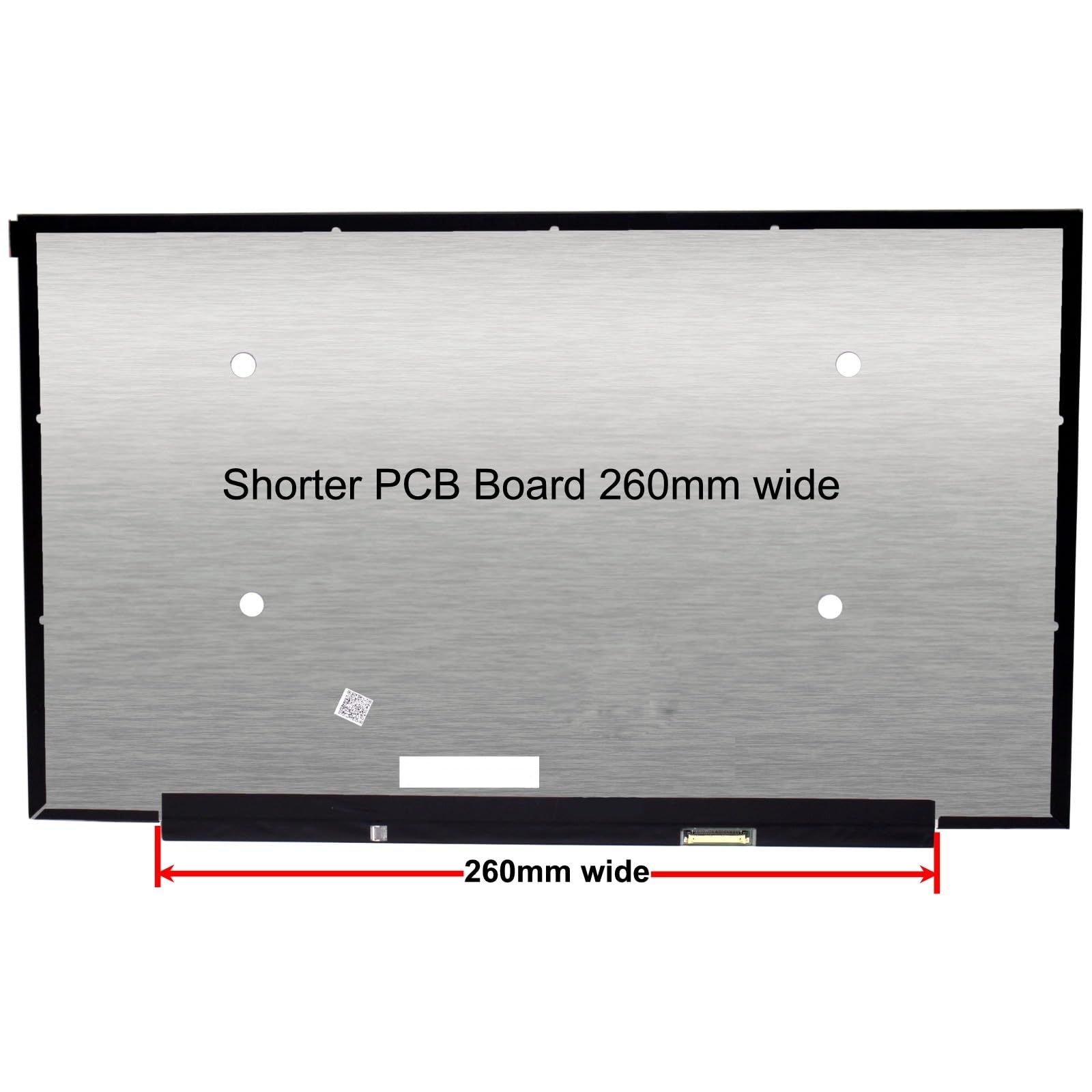 New 15.6" FHD 1920x1080 Laptop Screen Compatible with Lenovo V15 G4 83A1000PVN, V15 G4 83A1000QVN LED LCD Non-IPS Matte Display Panel with Shorter PCB board (260mm) 30 Pin Connector Non-Touch