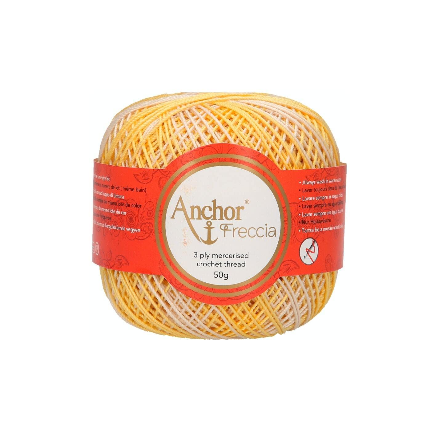 Anchor Hand Knitting Yarn, 100% Cotton, 9435, One Size