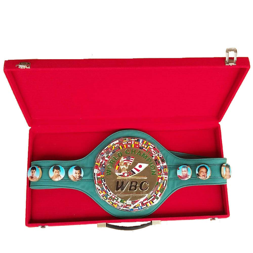 House of Highland 77 WBC - Cintura da Boxe 3D per Adulti, con Scatola