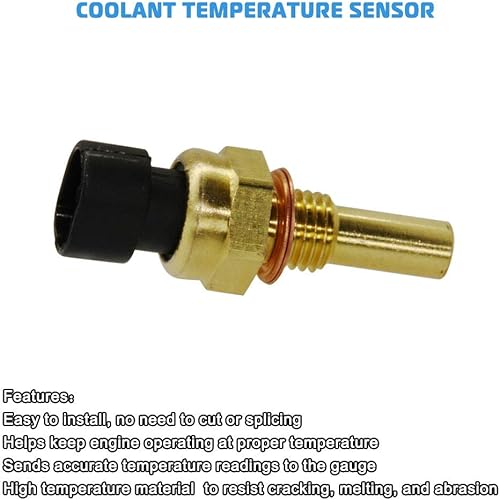 Miniatura 4 de Sensor de temperatura del refrigerante del motor compatible con Chevy Avalanche Impala Trailblazer Suburban 1500 2500 HD Express Silverado GMC Envoy