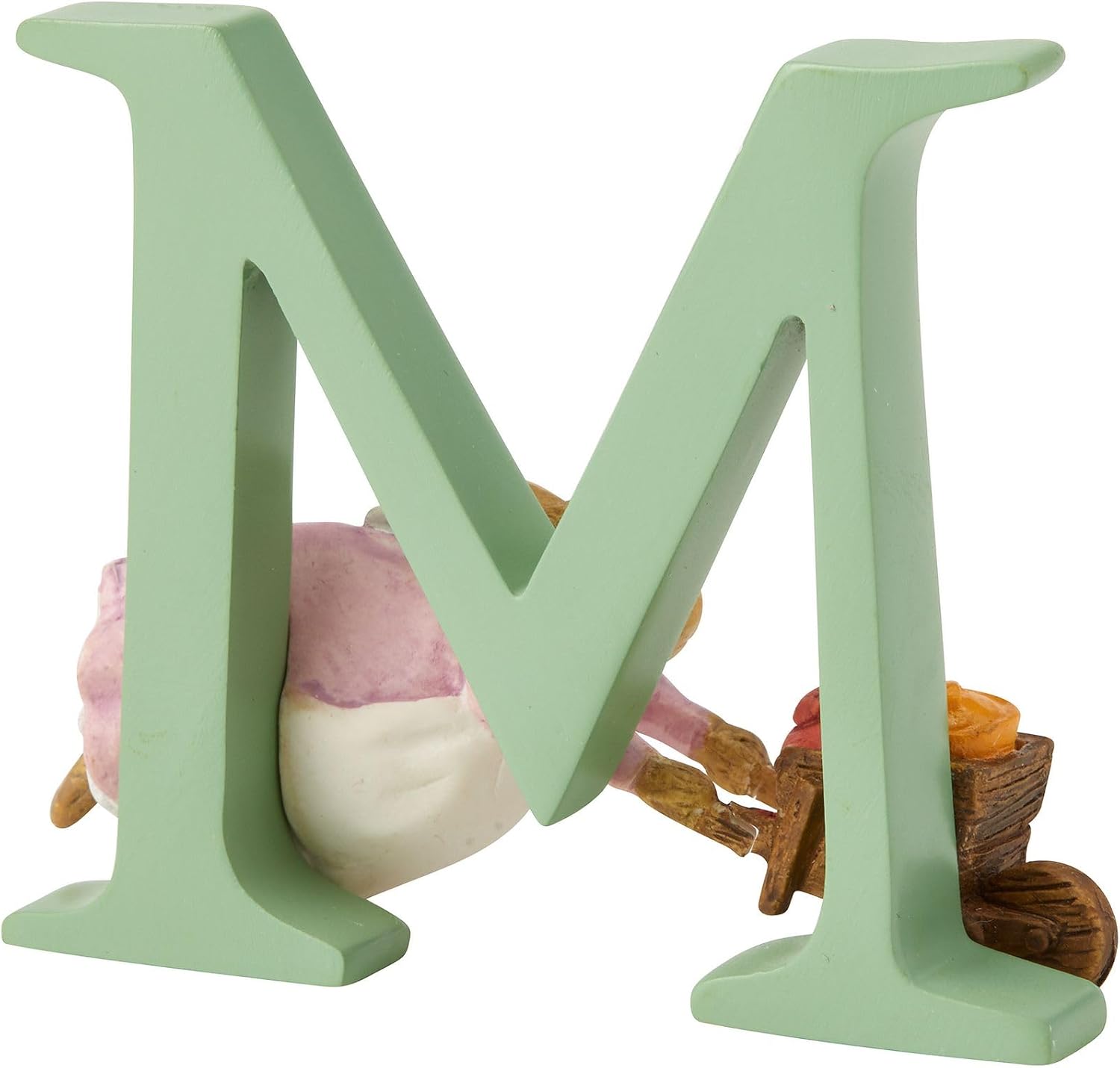 Enesco Beatrix Potter Alphabet Collection Letter M Cecily Parsley Figurine, 2.68 Inch, Multicolor image 4