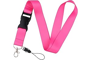 Adorable Pink Lanyards for Women: Stylish and Functional