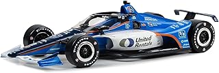 Dallara IndyCar #15 Graham Rahal United Rentals Rahal Letterman Lanigan Racing NTT IndyCar Series (2023) 1/18 Diecast Model Car by Greenlight 11193