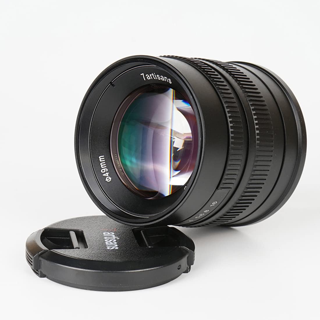 obiettivo fisso 7artisans 55 mm f/1.4 per canon eos m mount