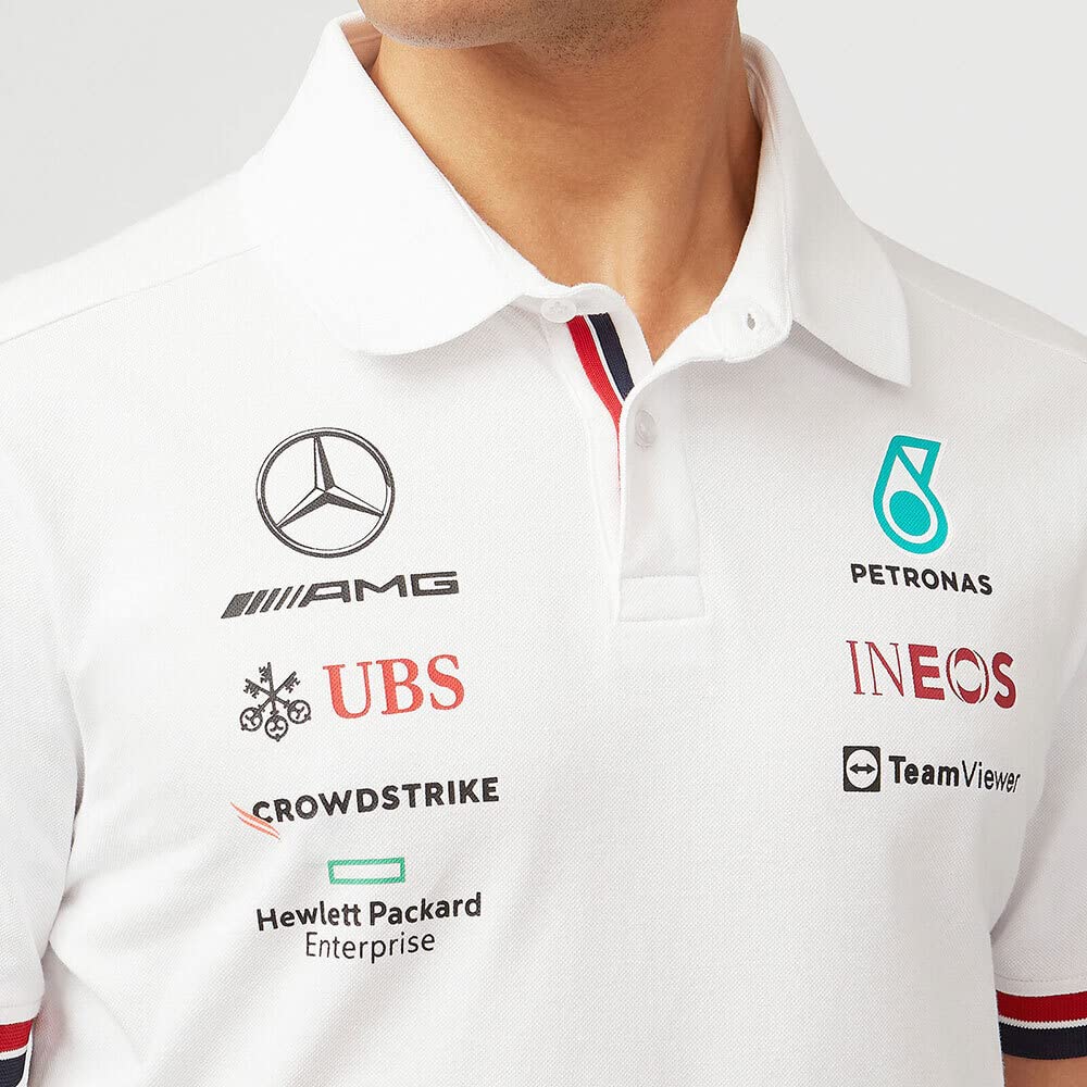 MERCEDES AMG PETRONAS Formula One Team - Offizielle Formel 1 Merchandise Kollektion - 2022 Team Polo