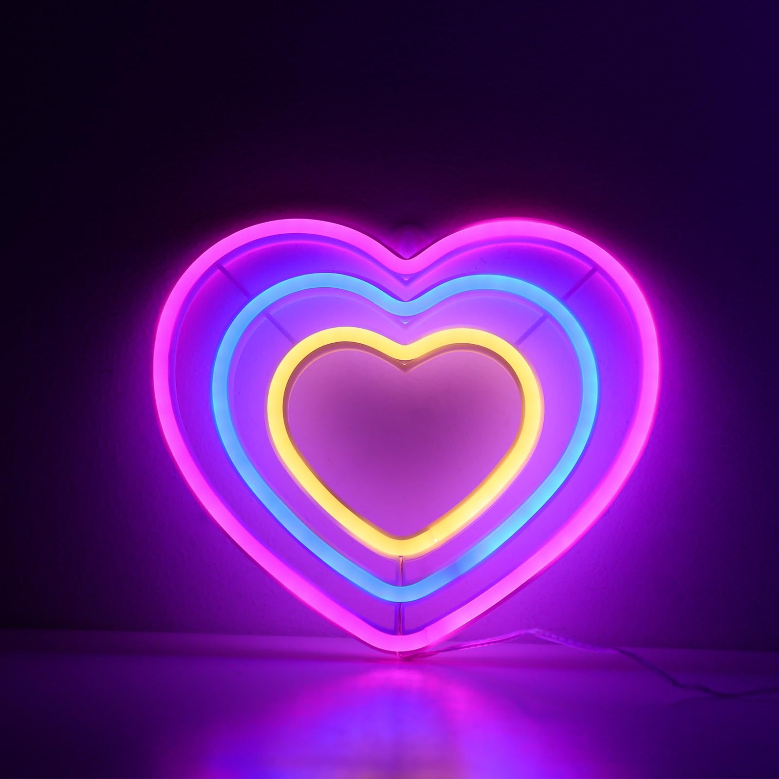 Amazon | ENUOLI ネオンサイン、ネオンライト、ルームライト、ネオン管