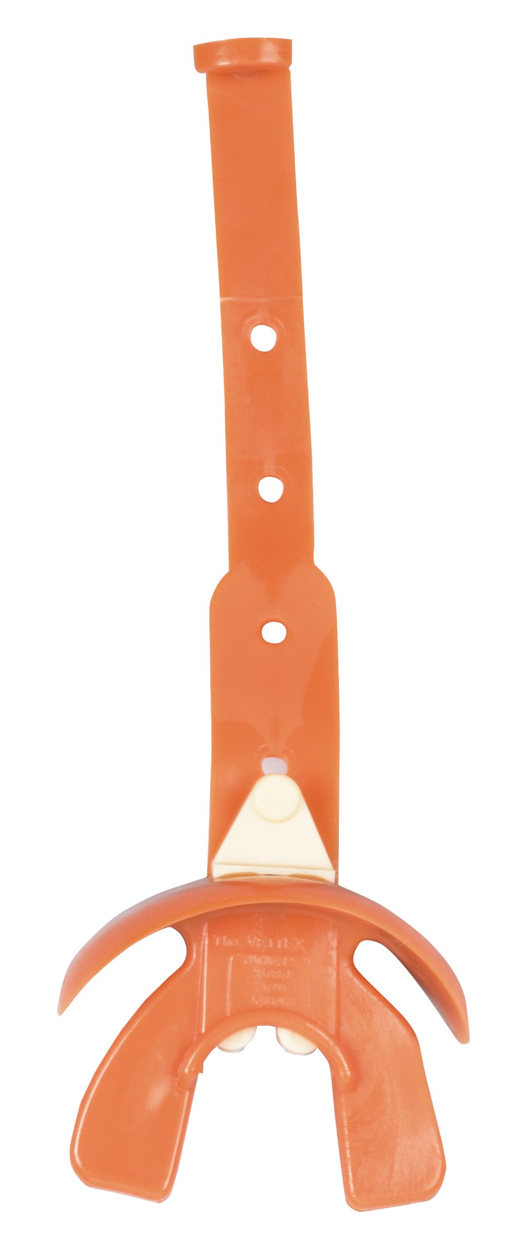 Markwort Vettex Doubleguard Mouthguard for Football, Lacrosse, MMA, Boxing, Braces - Breathable Doubleguard with Lip Protection and Strap, Orange