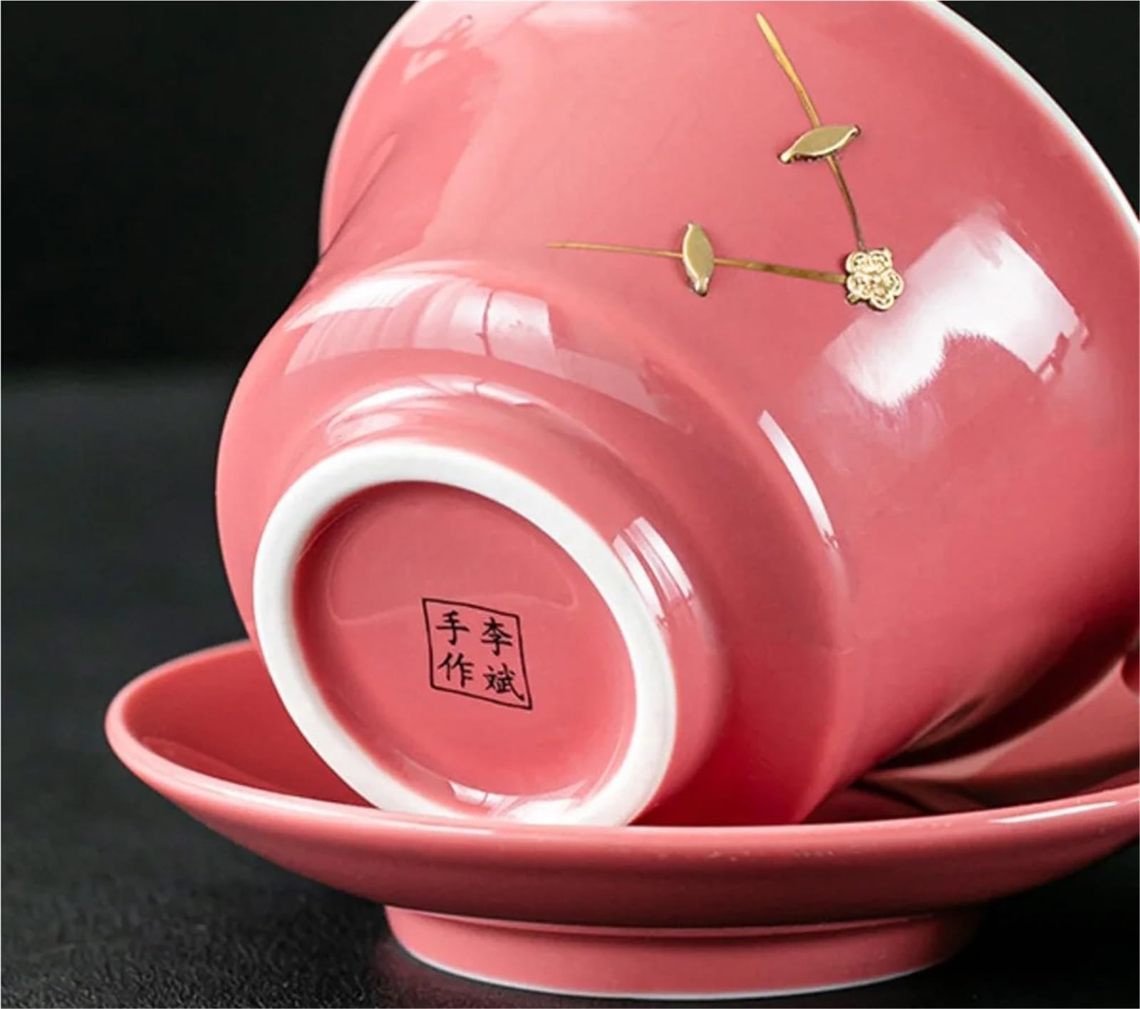 Filiżanka do herbaty, chińskie filiżanki do herbaty, 180 ml, ręcznie robiona szkliwiona gaiwan z starożytną piłą, porcelanowa waza do herbaty, domowy zaparzacz do herbaty