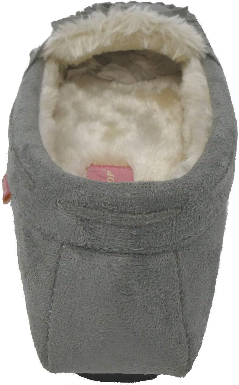DUNLOP, LS152F-7 BETH Ladies Moccasin Slippers size 7 Grey 5 61u3C42VDZL. AC SL1500