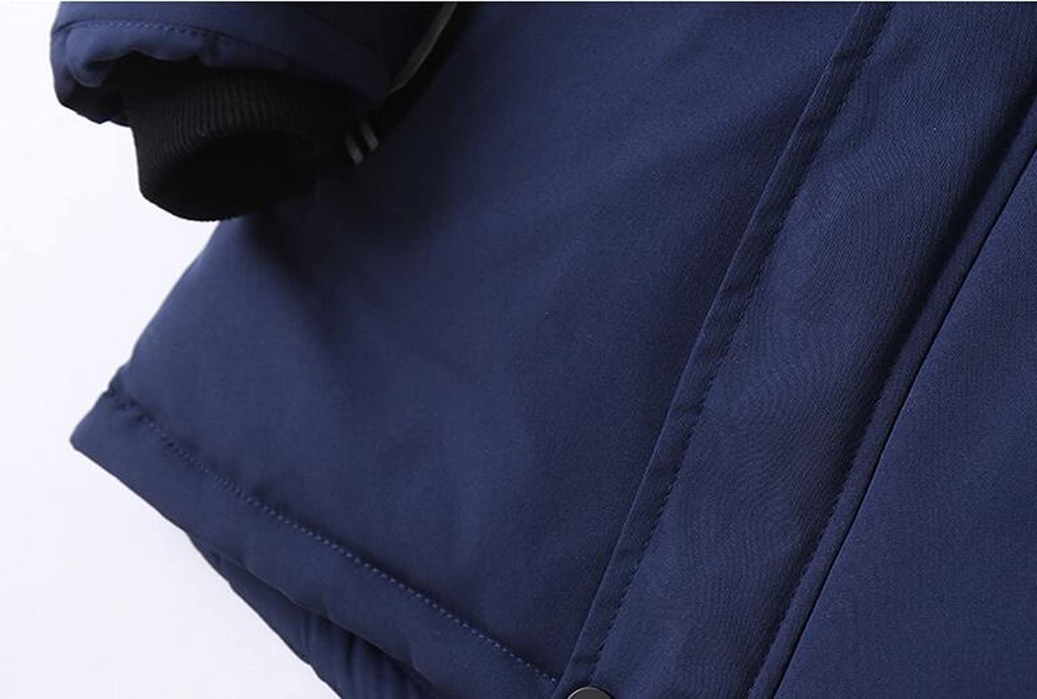 Cappotto lungo per bambino, invernale, con cappuccio