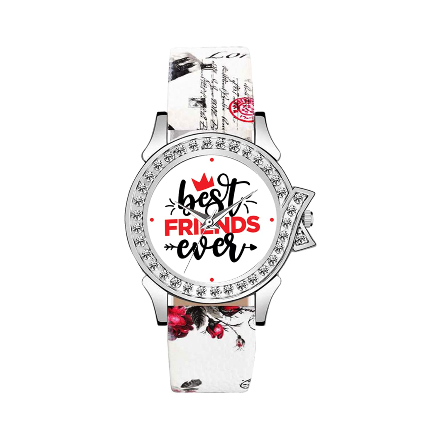 Relish Analog Best Friends Ever White Dial Watches Girls, Women | Valentine Day Gift (B09R21H96B) Amazon Price History, Amazon Price Tracker