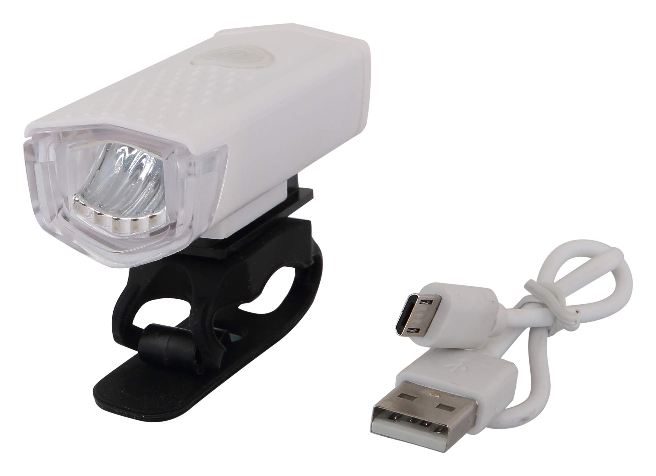 Dark Horse® Bicycle USB Rechargeable LED Headlight with 3 Modes 300 LM Cycling Light Flashlight,Compact in Size, White (B07FZXSW75) Amazon Price History, Amazon Price Tracker