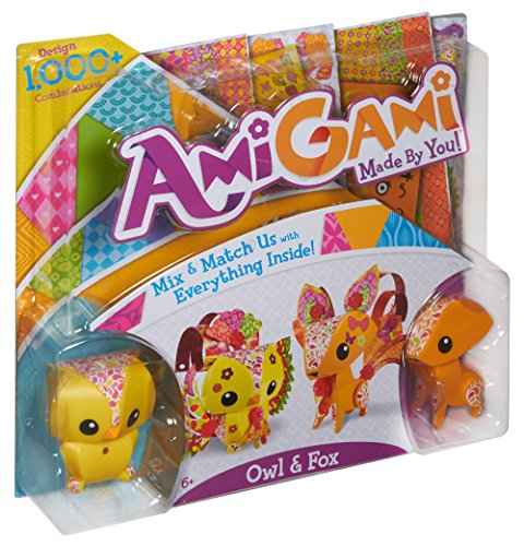 Amigami Fox And Owl Figure 2-Pack #TOP4