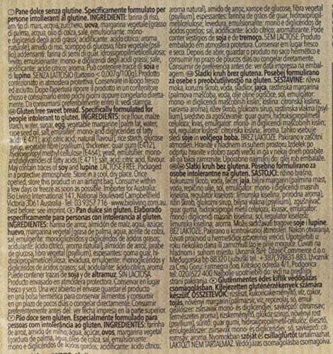 Bon Matin Panini Dolci 200 G, Senza glutine