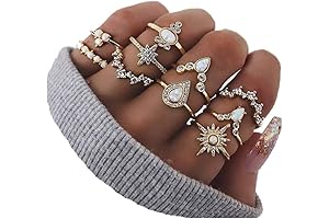 Knuckle Stacking Rings for Women: Chic Boho Accessories