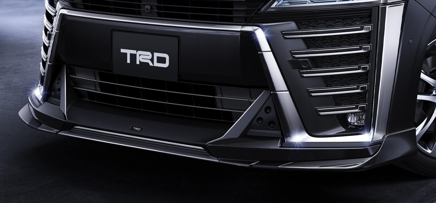 Amazon | TRD フロントスポイラー LED無しAERO BODY 素地 30系ヴェル