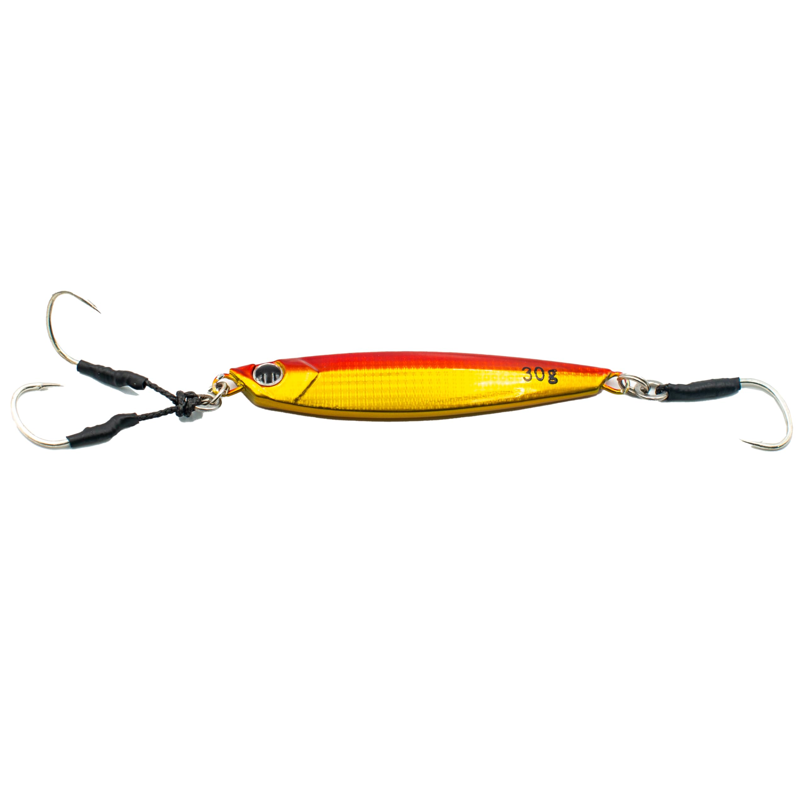 Ace Jig Saltwater Fishing Lure – Triple Hook Metal Jig Bait for Fast Casting & Deep Sea Fishing – High-Performance Reflective Surface for Tuna, Snapper, Kingfish & More