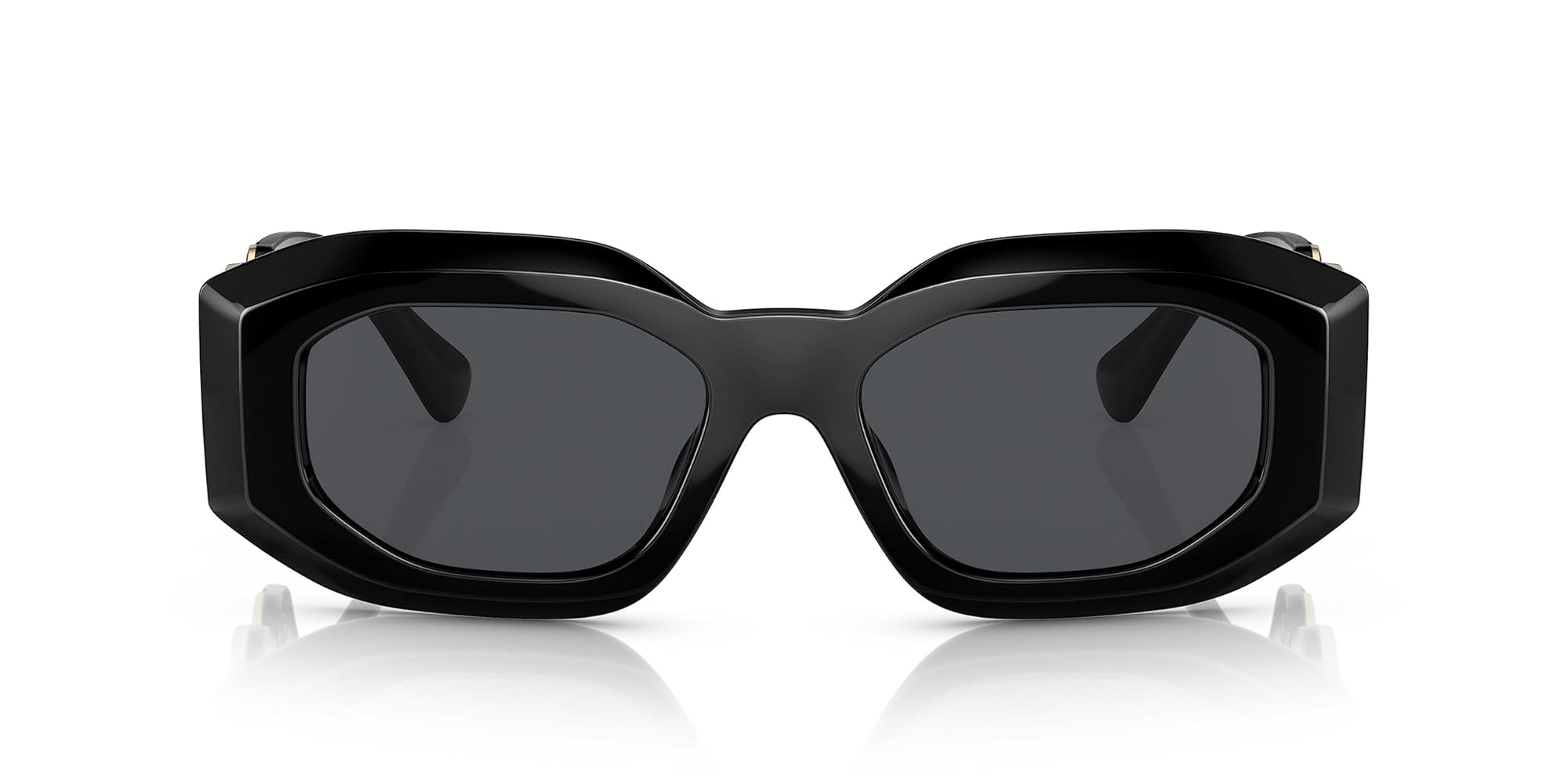 Amazon.com: Versace VE 4425U GB1/87 Black Plastic Irregular