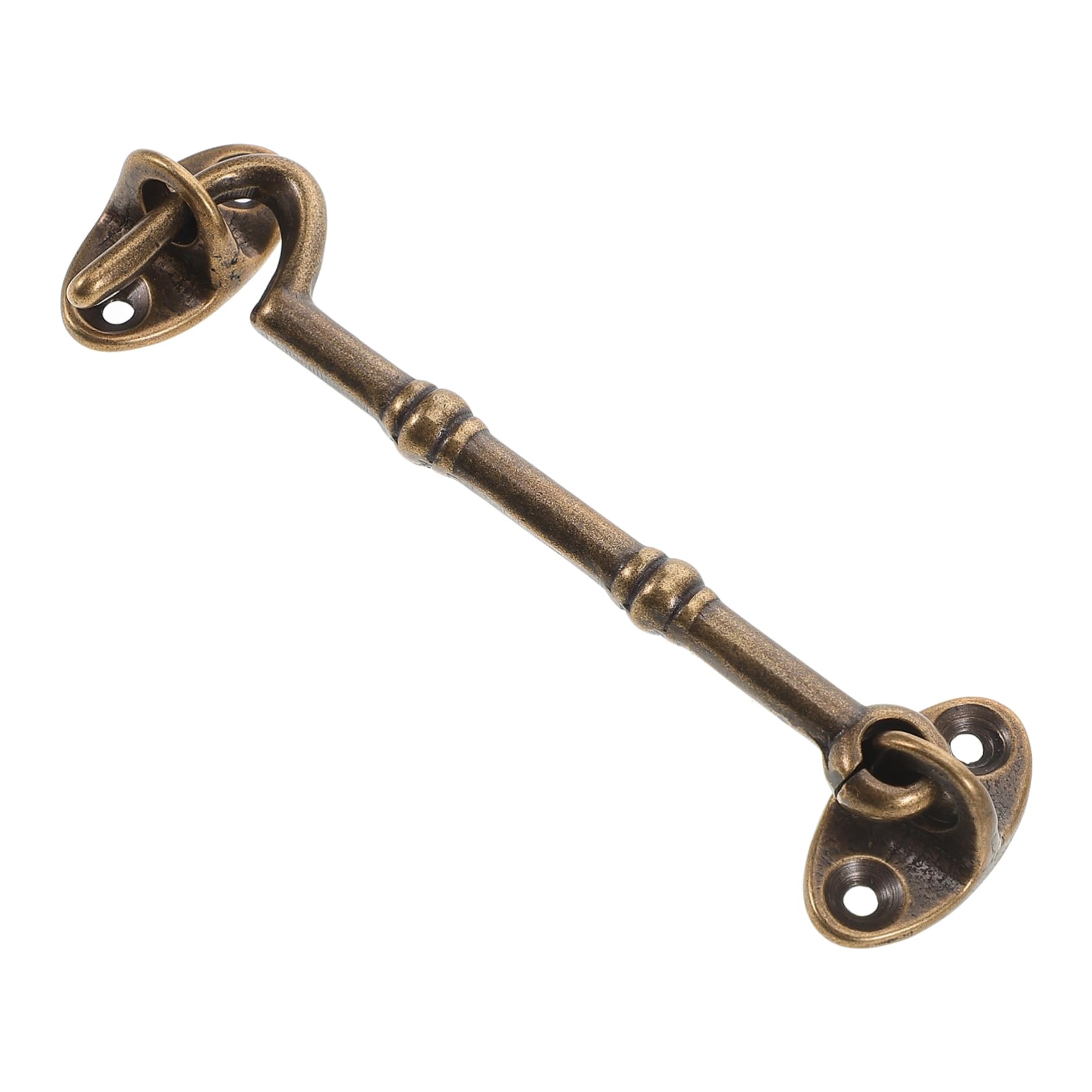 LIFKICH Door Catch Window Hook Latch Replacing Window Door Lock Vintage Style Sturdy Brass Construction