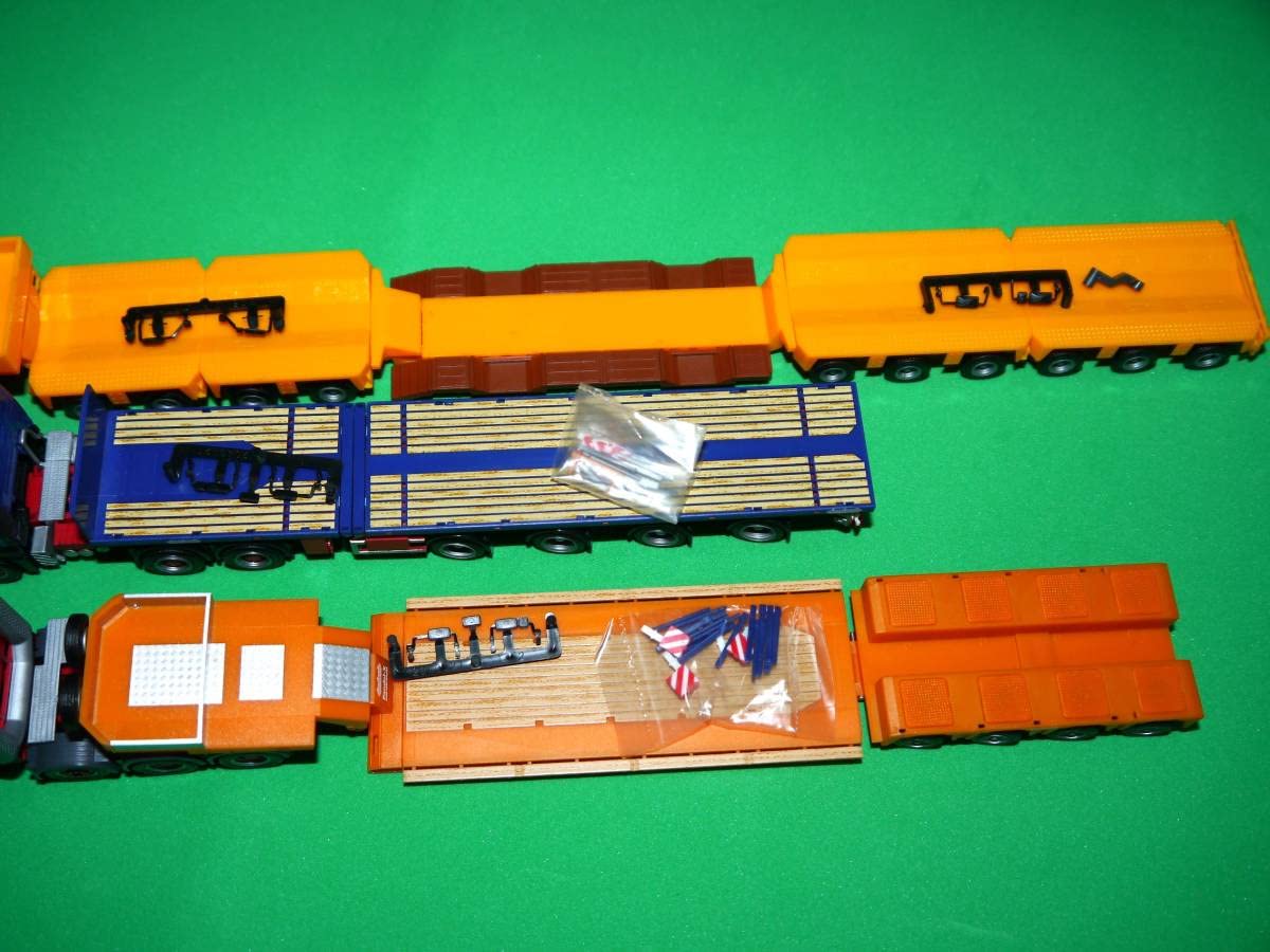 Amazon | herpa ヘルパ 1 87 トレーラー 3台セット MAN | プラモデル 通販