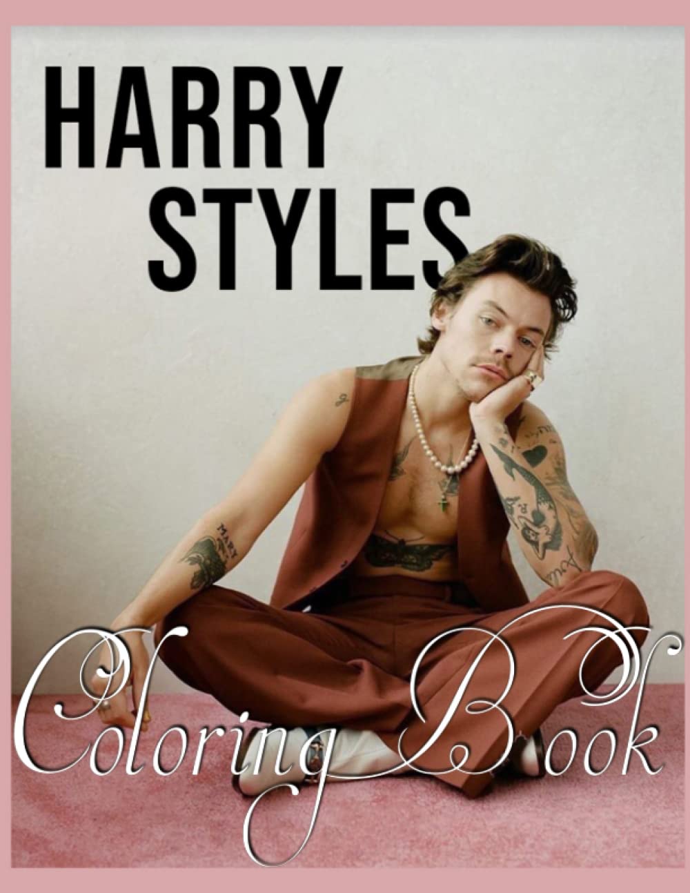 Buy Harry Styles Coloring Book 30 Awesome Ilustration Designs Of Harry Styles Famous Singer