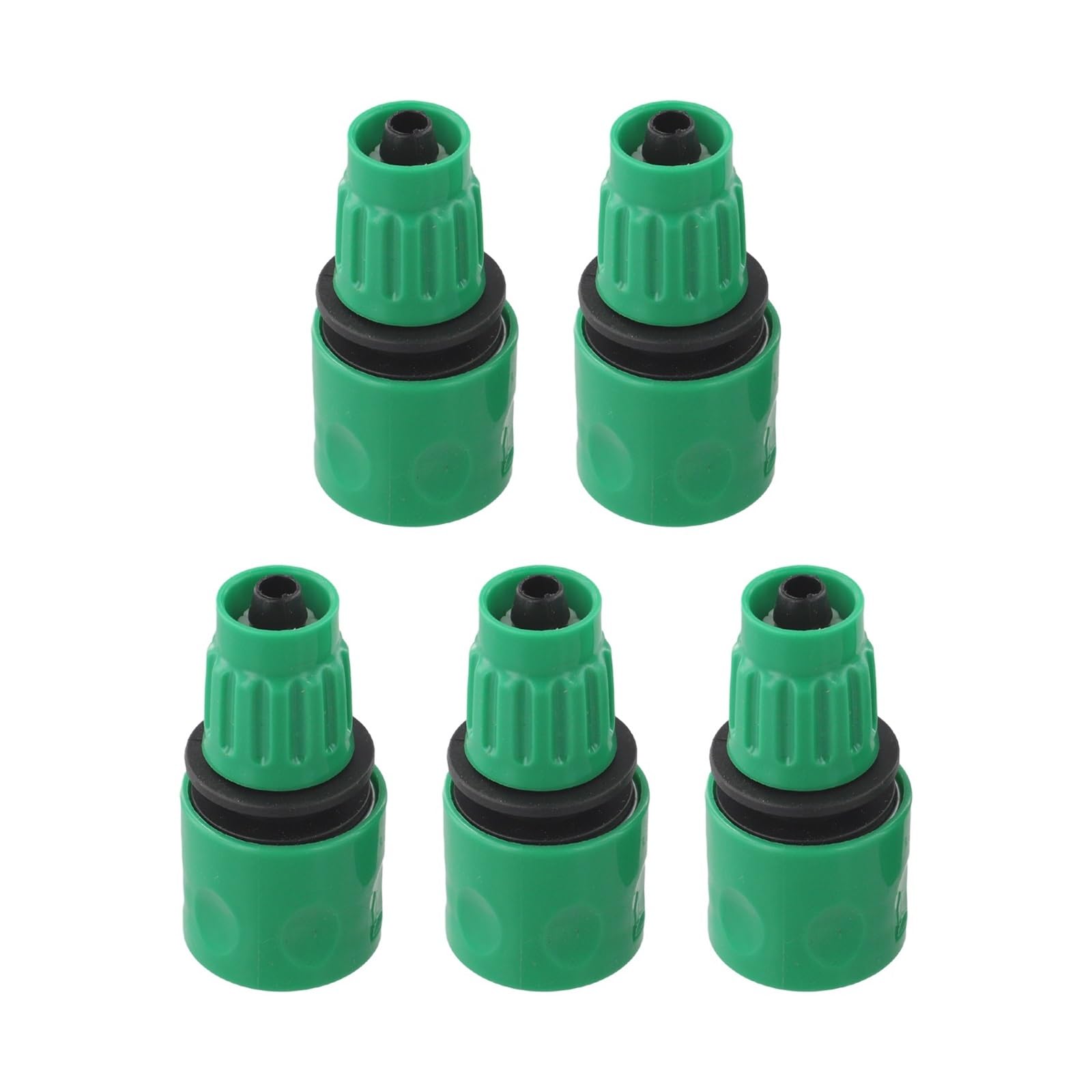 BNGDFDGH 5PCS Expansion Pipe Plastic 3/8" Quick Connector Garden Hose Couplings Water Connection Accessories for Watering Irrigation