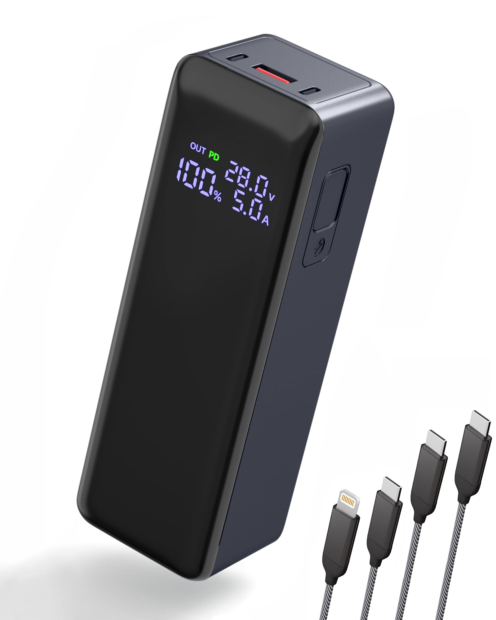 FUSSOP モバイルバッテリー 大容量 小型 140W高出力 ブラック Amazon | FUSSOP モバイルバッテリー 大容量 PD3.1対応 140W急速