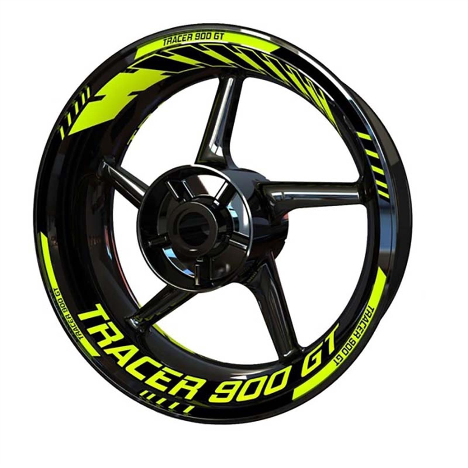 Motorcycle Accessories Wheel Stickers for Yamaha Tracer 9 900 7 Gt 9gt Motorbike Rim Decals Decorative(Color24)