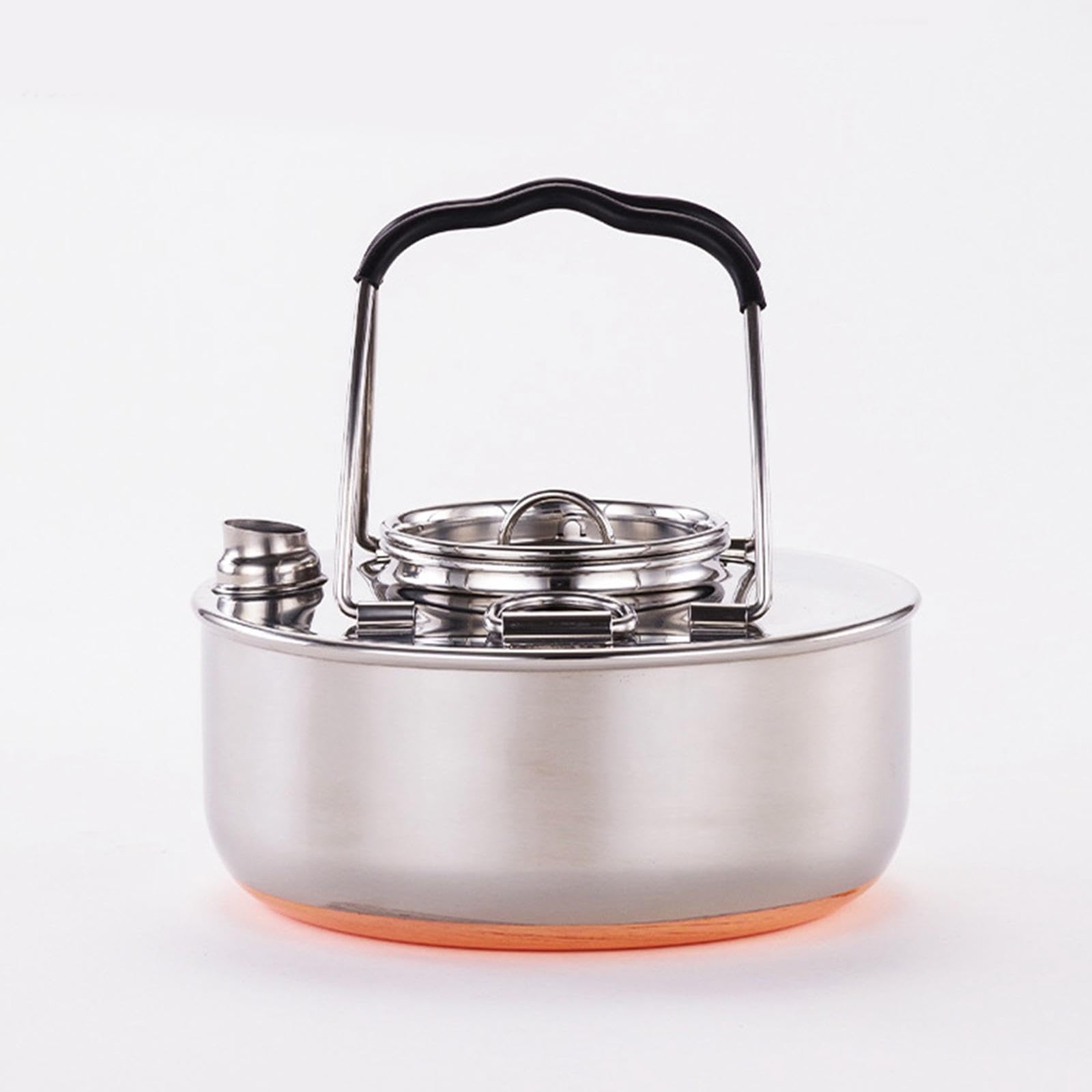 AL09406-Duokon bouilloire à café en acier inoxydable 900 ml 304 en acier inoxydable verser sur