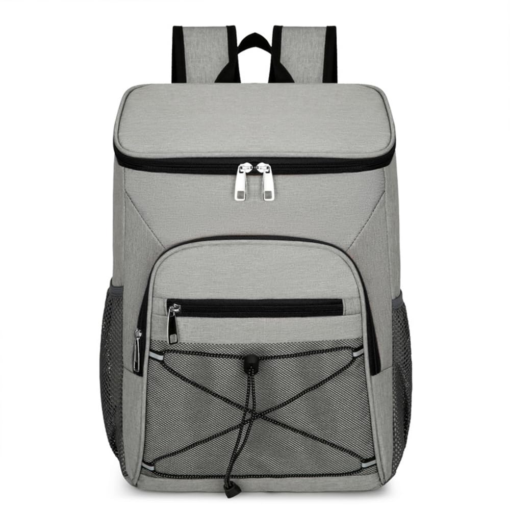 Nevera mochila de 25 l, impermeable, bolsa isotérmica, grande, portátil, ligera, playa, viajes, camping, almuerzo, playa, camping, barbacoa