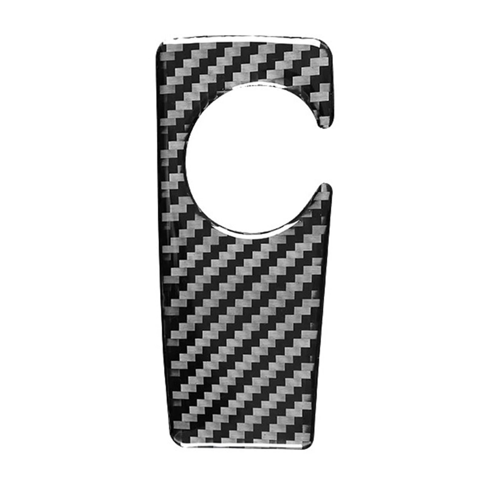 THXZINGLWG Compatible for BMW 5 Series F10 F18 2011-2017 Accessories Carbon Fiber Interior Car Transmission Base Panel Trim Cover Frame Decor Stickers(TYPE5,Lhd)